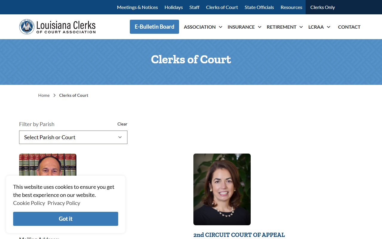 St. Helena Parish Clerk of Court Louisiana Clerks of Court directory